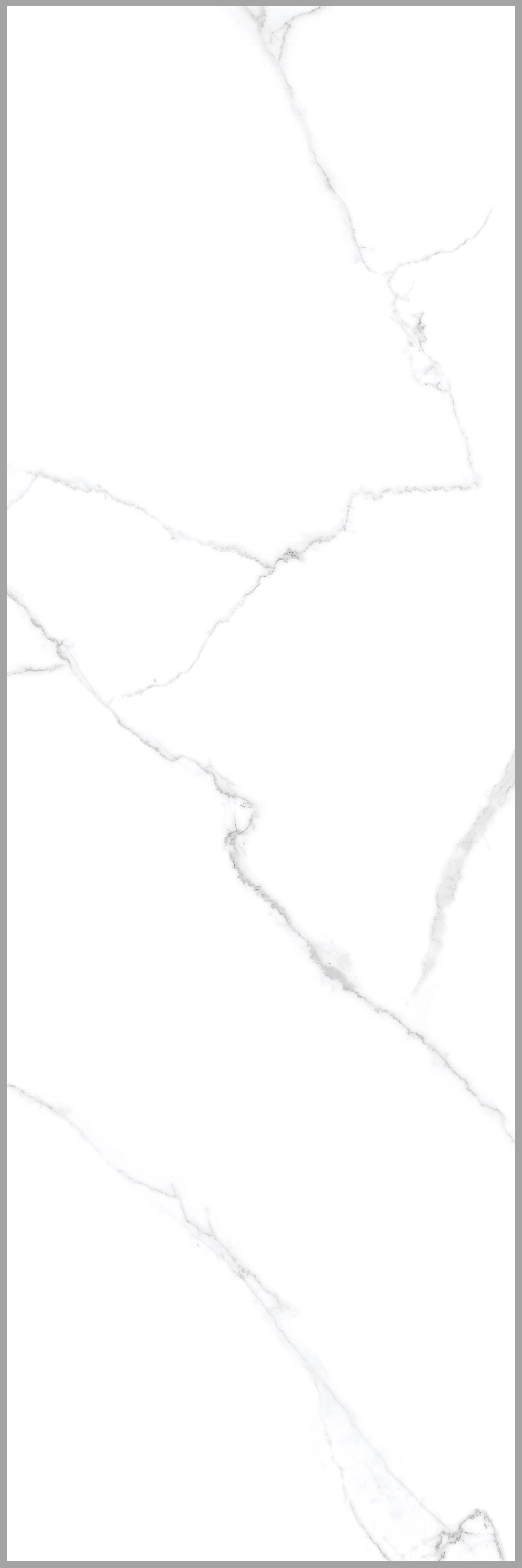 ATLANTIC WHITE Glossy  800х2400х15 (WHITE BODY)