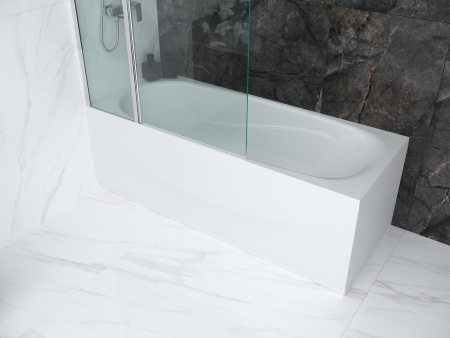 Ванна акриловая Bella Costa Elegante 150*70 (глубина 41 см) ( Standard ) (Рама F15070-V1.2 Экран DS03S150)