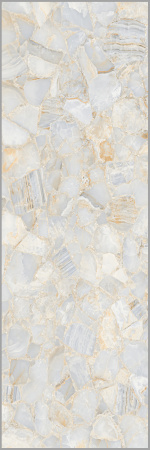 TUSCAN QUARTZ Glossy  800х2400х15 (WHITE BODY)